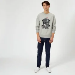 Star Wars Happy Holidays Droids Grey Christmas Jumper 8 Star Wars Happy Holidays Droids Grey Christmas Jumper -Christmas Clothes Store 11574720 1384626066969504