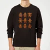 Star Wars Gingerbread Characters Black Christmas Jumper -Christmas Clothes Store 11574834 1294626059188590