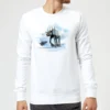 Star Wars AT-AT Christmas Reindeer White Christmas Jumper -Christmas Clothes Store 11574888 3744626068456541