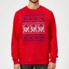 Star Wars R2D2 Christmas Knit Red Christmas Jumper -Christmas Clothes Store 11575434 2614626057906642