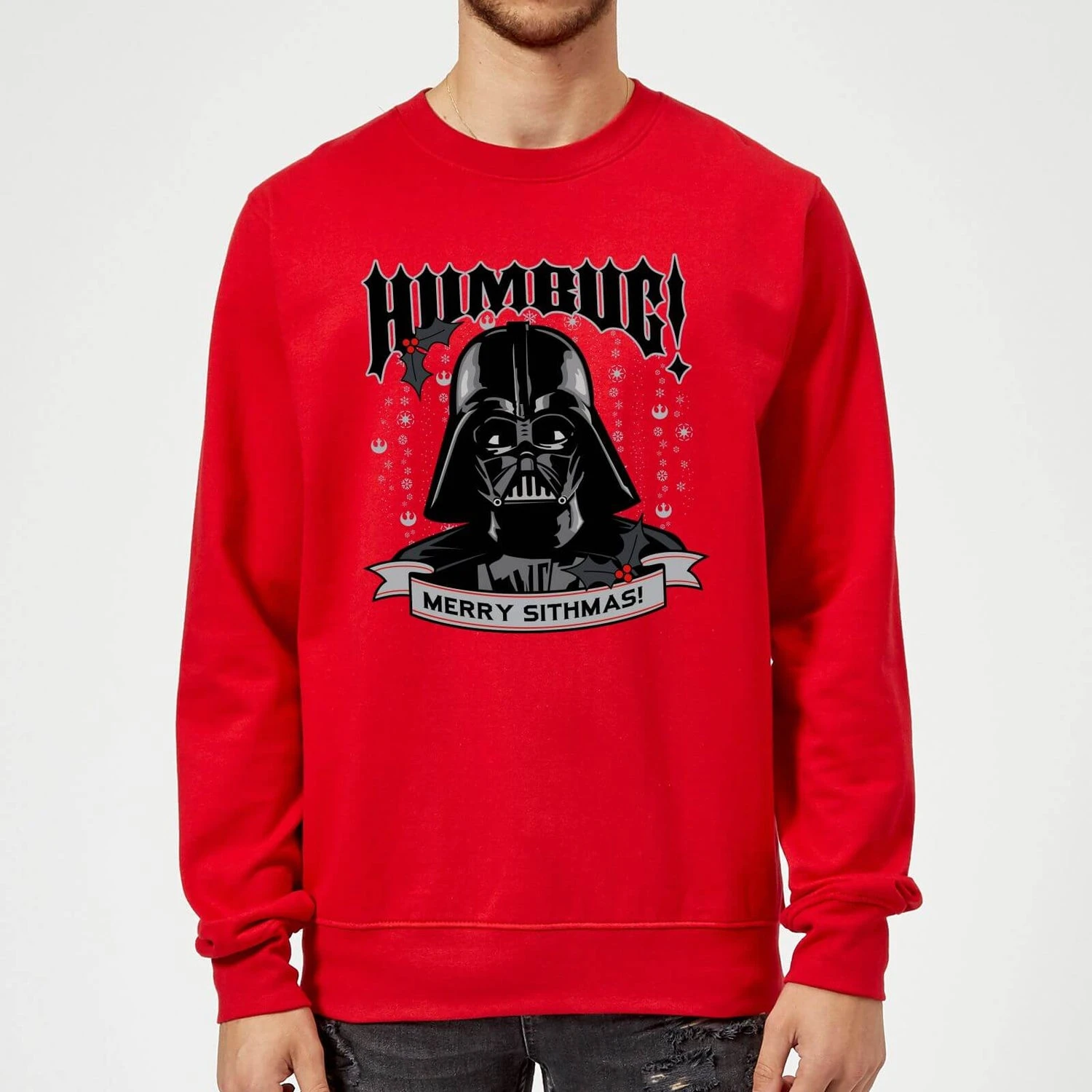 Star Wars Darth Vader Merry Sithmas Red Christmas Jumper 3 Star Wars Darth Vader Merry Sithmas Red Christmas Jumper