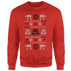 Star Wars Imperial Knit Red Christmas Jumper -Christmas Clothes Store 11575986 2484626057506505