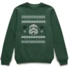 Star Wars Christmas Stormtrooper Knit Green Christmas Jumper -Christmas Clothes Store 11576076 3314906541415357