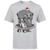Star Wars Christmas Happy Holidays Droids Grey T-Shirt 2 Star Wars Christmas Happy Holidays Droids Grey T-Shirt -Christmas Clothes Store 11602257 2074530721058025