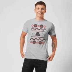 Star Wars Christmas Empire Knit Grey T-Shirt 11 Star Wars Christmas Empire Knit Grey T-Shirt -Christmas Clothes Store 11602287 1054626646362186