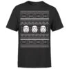 Star Wars Christmas Stormtrooper Knit Black T-Shirt