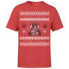 Star Wars Christmas Darth Vader Knit Red T-Shirt -Christmas Clothes Store 11602359 1904530709607388