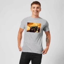 Star Wars Christmas Jawa Tree Grey T-Shirt -Christmas Clothes Store 11602419 1374626633751875