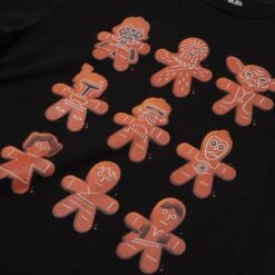 Star Wars Christmas Gingerbread Characters Black T-Shirt 10 Star Wars Christmas Gingerbread Characters Black T-Shirt -Christmas Clothes Store 11602467 1364912791974805