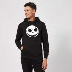 Disney The Nightmare Before Christmas Jack Skellington Black Pullover Hoodie -Christmas Clothes Store 11654422 1534742704033326