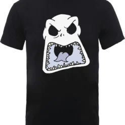 Disney The Nightmare Before Christmas Jack Skellington Angry Face Black T-Shirt