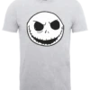 Disney The Nightmare Before Christmas Jack Skellington Grey T-Shirt -Christmas Clothes Store 11654542 1894545454401015