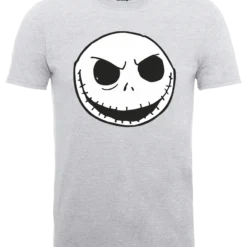 Disney The Nightmare Before Christmas Jack Skellington Grey T-Shirt