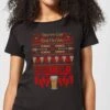 Shaun Of The Dead You've Got Red On You Christmas Women's T-Shirt - Black -Christmas Clothes Store 11919553 1074624295863590