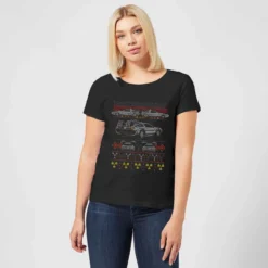 Back To The Future Back In Time For Christmas Women's T-Shirt - Black 9 Back To The Future Back In Time For Christmas Women's T-Shirt - Black -Christmas Clothes Store 11919581 1414624475940495