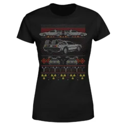Back To The Future Back In Time For Christmas Women's T-Shirt - Black 11 Back To The Future Back In Time For Christmas Women's T-Shirt - Black -Christmas Clothes Store 11919581 8734624476043707