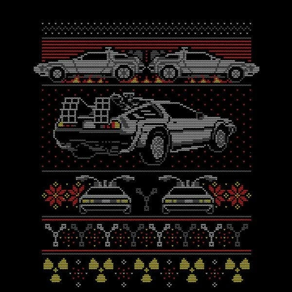 Back To The Future Back In Time For Christmas Women's T-Shirt - Black 4 Back To The Future Back In Time For Christmas Women's T-Shirt - Black - Image 2