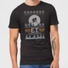 E.T. The Extra-Terrestrial Christmas Men's T-Shirt - Black -Christmas Clothes Store 11920077 4434618836082989