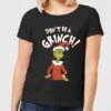 Dr. Seuss The Grinch Dont Be A Grinch Women's Christmas T-Shirt - Black 2 Dr. Seuss The Grinch Dont Be A Grinch Women's Christmas T-Shirt - Black -Christmas Clothes Store 11920383 7754624782981873