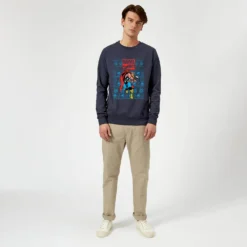 Marvel Avengers Thor Christmas Jumper - Navy -Christmas Clothes Store 11923434 1504625122899756