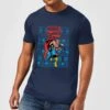 Marvel Avengers Thor Men's Christmas T-Shirt - Navy -Christmas Clothes Store 11923515 1094619815222059