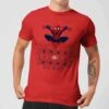 Marvel Avengers Spider-Man Men's Christmas T-Shirt - Red 1 Marvel Avengers Spider-Man Men's Christmas T-Shirt - Red -Christmas Clothes Store 11923584 6094619817544179
