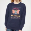 Disney Classic Dumbo Women's Christmas Jumper - Navy -Christmas Clothes Store 11923826 1084625259794895