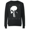 Marvel Punisher Women's Christmas Jumper - Black -Christmas Clothes Store 11923870 3364619815905933