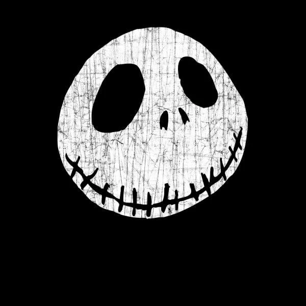 Disney Nightmare Before Christmas Jack Skellington Crinkle Women's T-Shirt - Black 4 Disney Nightmare Before Christmas Jack Skellington Crinkle Women's T-Shirt - Black - Image 2