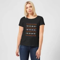 Disney Nightmare Before Christmas Jack Pumpkin Faces Women's T-Shirt - Black 9 Disney Nightmare Before Christmas Jack Pumpkin Faces Women's T-Shirt - Black -Christmas Clothes Store 11926342 1004621125907251