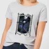Disney Nightmare Before Christmas Jack Skellington Zero Pose Women's T-Shirt - Grey -Christmas Clothes Store 11926352 7334621126127784