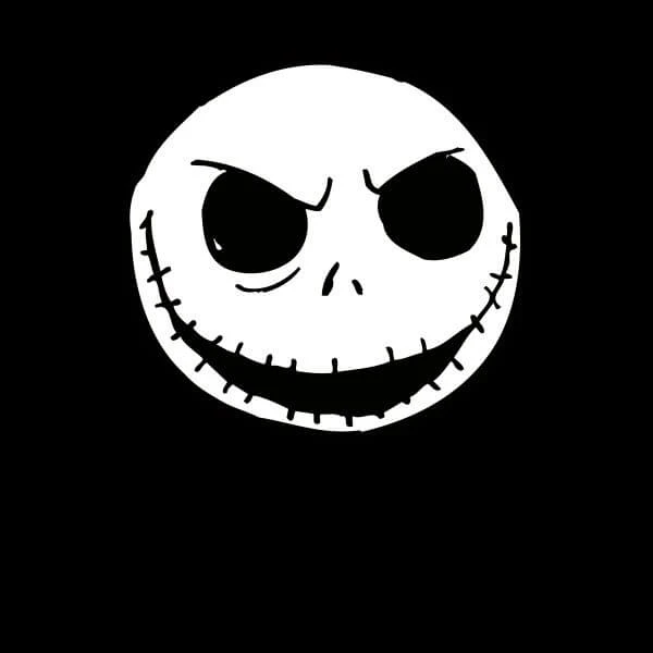 Disney Nightmare Before Christmas Jack Skellington Women's T-Shirt - Black 4 Disney Nightmare Before Christmas Jack Skellington Women's T-Shirt - Black - Image 2