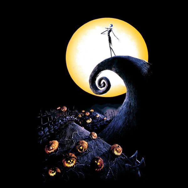 Disney Nightmare Before Christmas Jack Skellington Pumpkin King Colour Women's T-Shirt - Black 4 Disney Nightmare Before Christmas Jack Skellington Pumpkin King Colour Women's T-Shirt - Black - Image 2