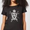 Disney Nightmare Before Christmas Jack Skellington Misfit Love Women's T-Shirt - Black 1 Disney Nightmare Before Christmas Jack Skellington Misfit Love Women's T-Shirt - Black -Christmas Clothes Store 11926412 1044621127604969