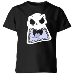 Disney The Nightmare Before Christmas Jack Skellington Angry Face Kids' T-Shirt - Black