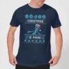 Rick And Morty Mr Meeseeks Pain Men's Christmas T-Shirt - Navy 2 Rick And Morty Mr Meeseeks Pain Men's Christmas T-Shirt - Navy -Christmas Clothes Store 11927303 5364621376181336