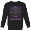 Marvel Avengers Black Panther Kids Christmas Jumper - Black -Christmas Clothes Store 11928264 1634621630349748