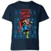 Marvel Avengers Thor Kids Christmas T-Shirt - Navy 1 Marvel Avengers Thor Kids Christmas T-Shirt - Navy -Christmas Clothes Store 11928318 6594621630863174