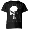 Marvel Punisher Kids Christmas T-Shirt - Black -Christmas Clothes Store 11928342 1334621631164230