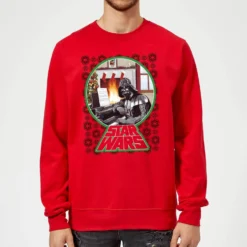 Star Wars A Very Merry Sithmas Christmas Jumper - Red