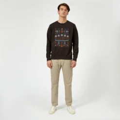 Star Wars Seasons Greeting From Hoth Christmas Jumper - Black 8 Star Wars Seasons Greeting From Hoth Christmas Jumper - Black -Christmas Clothes Store 11929354 1844625125813299