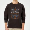 Star Wars Seasons Greeting From Hoth Christmas Jumper - Black -Christmas Clothes Store 11929354 9454625125601757