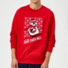 Star Wars Let The Good Times Roll Christmas Jumper - Red -Christmas Clothes Store 11929363 2594625126048469