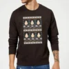 Star Wars BB-8 Pattern Christmas Jumper - Black -Christmas Clothes Store 11929369 1374625126201367