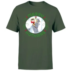 Star Wars Merry Hothmas Men's Christmas T-Shirt - Forest Green -Christmas Clothes Store 11929438 2074622429577807