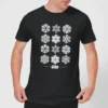 Star Wars Snowflake Men's Christmas T-Shirt - Black 1 Star Wars Snowflake Men's Christmas T-Shirt - Black -Christmas Clothes Store 11929459 1144622425625415