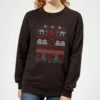 Star Wars Merry Sithmas Knit Women's Christmas Jumper - Black 1 Star Wars Merry Sithmas Knit Women's Christmas Jumper - Black -Christmas Clothes Store 11929542 7594625256589056