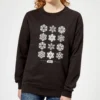 Star Wars Snowflake Women's Christmas Jumper - Black -Christmas Clothes Store 11929603 1764625256745716