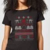 Star Wars Merry Sithmas Knit Women's Christmas T-Shirt - Black 1 Star Wars Merry Sithmas Knit Women's Christmas T-Shirt - Black -Christmas Clothes Store 11929671 7104624505923167