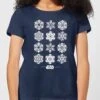Star Wars Snowflake Women's Christmas T-Shirt - Navy -Christmas Clothes Store 11929770 5924624495091763
